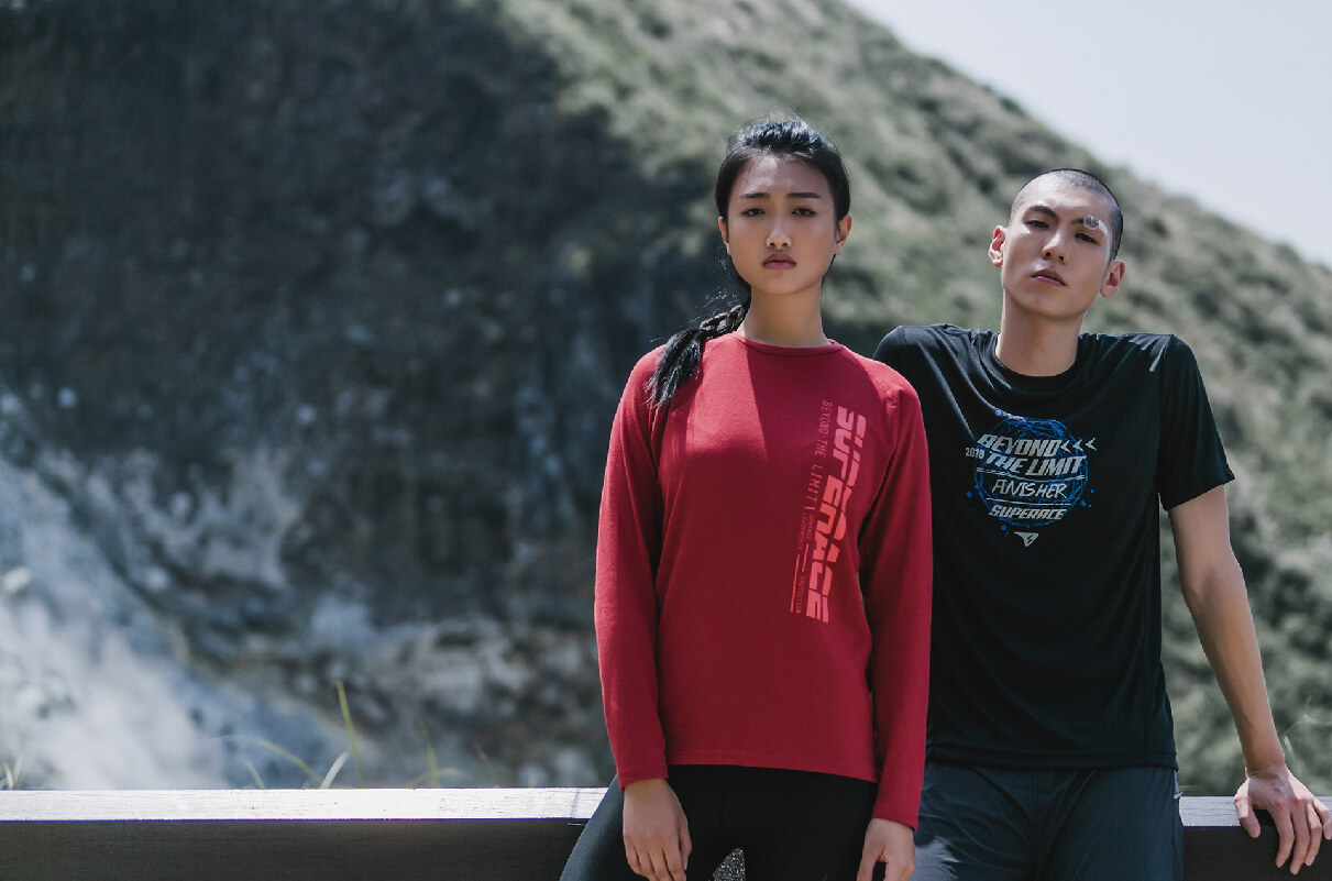 SUPERACE RUNNING L.S. TEE