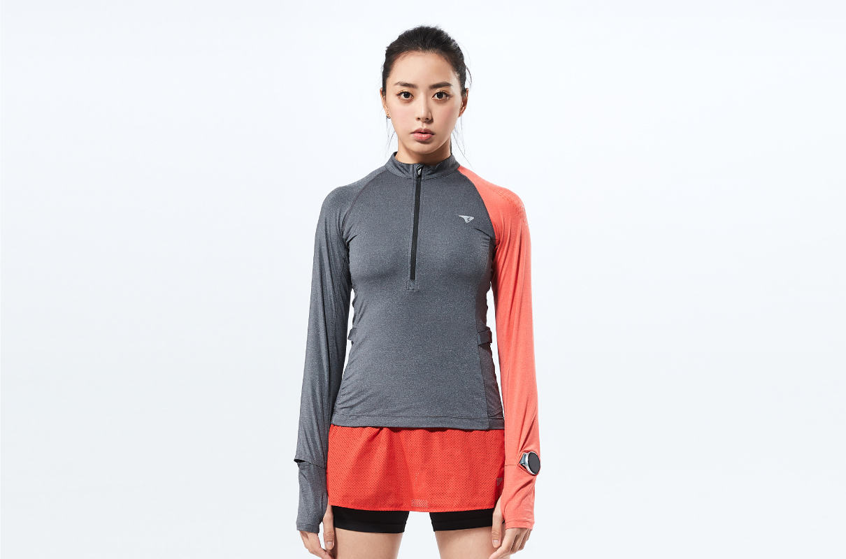 ZERO° TRAIL RUNNING L.S. TEE / WOMEN